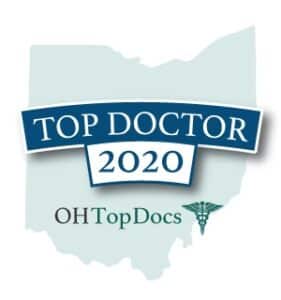 Ohio Top Doctor Badge 2020